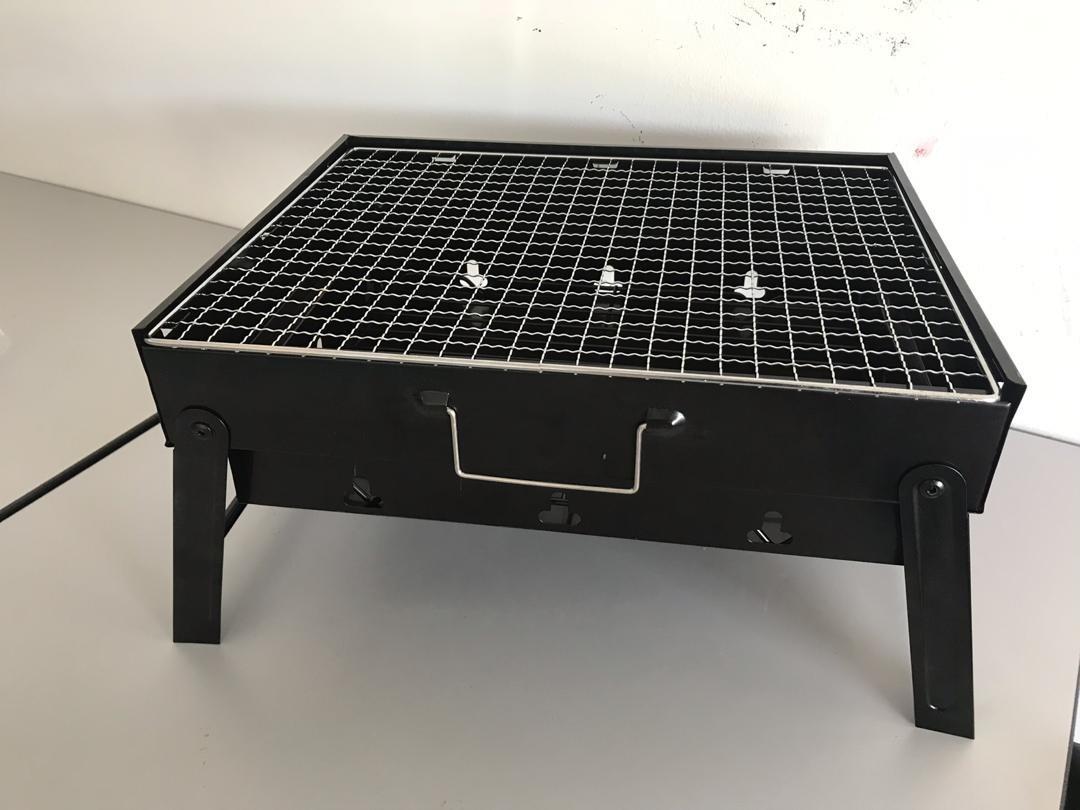 GRILL BBQ OUTDOOR PORTABLE STOVE FOLDABLE FOLDING CHARCOAL CAMPING