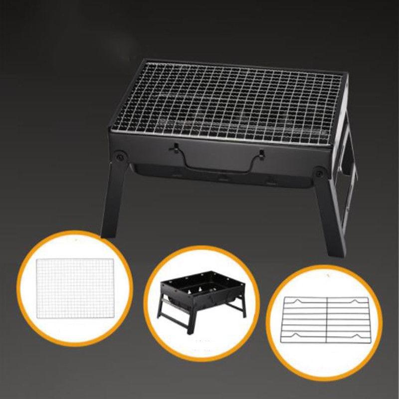 GRILL BBQ OUTDOOR PORTABLE STOVE FOLDABLE FOLDING CHARCOAL CAMPING