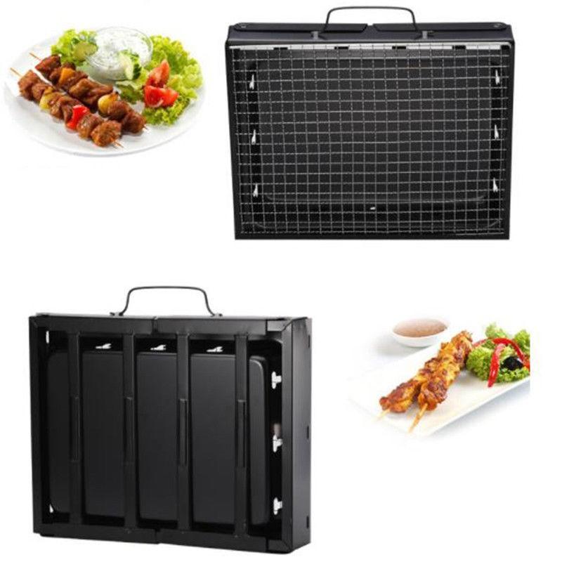 GRILL BBQ OUTDOOR PORTABLE STOVE FOLDABLE FOLDING CHARCOAL CAMPING