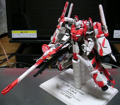 Gundam Fix Figuration #0017b Zeta Plus (Red) – High-Detail Collectible Model