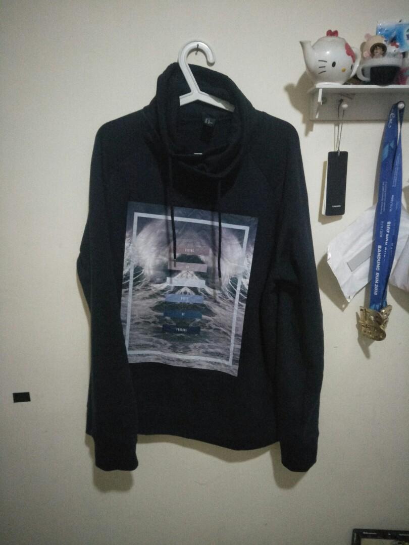 Chimney collar sweatshirt hot sale