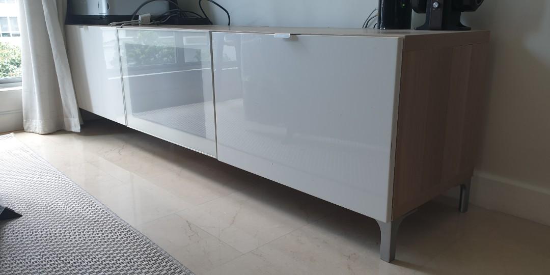 Ikea Besta Tv Cabinet Furniture Others On Carousell
