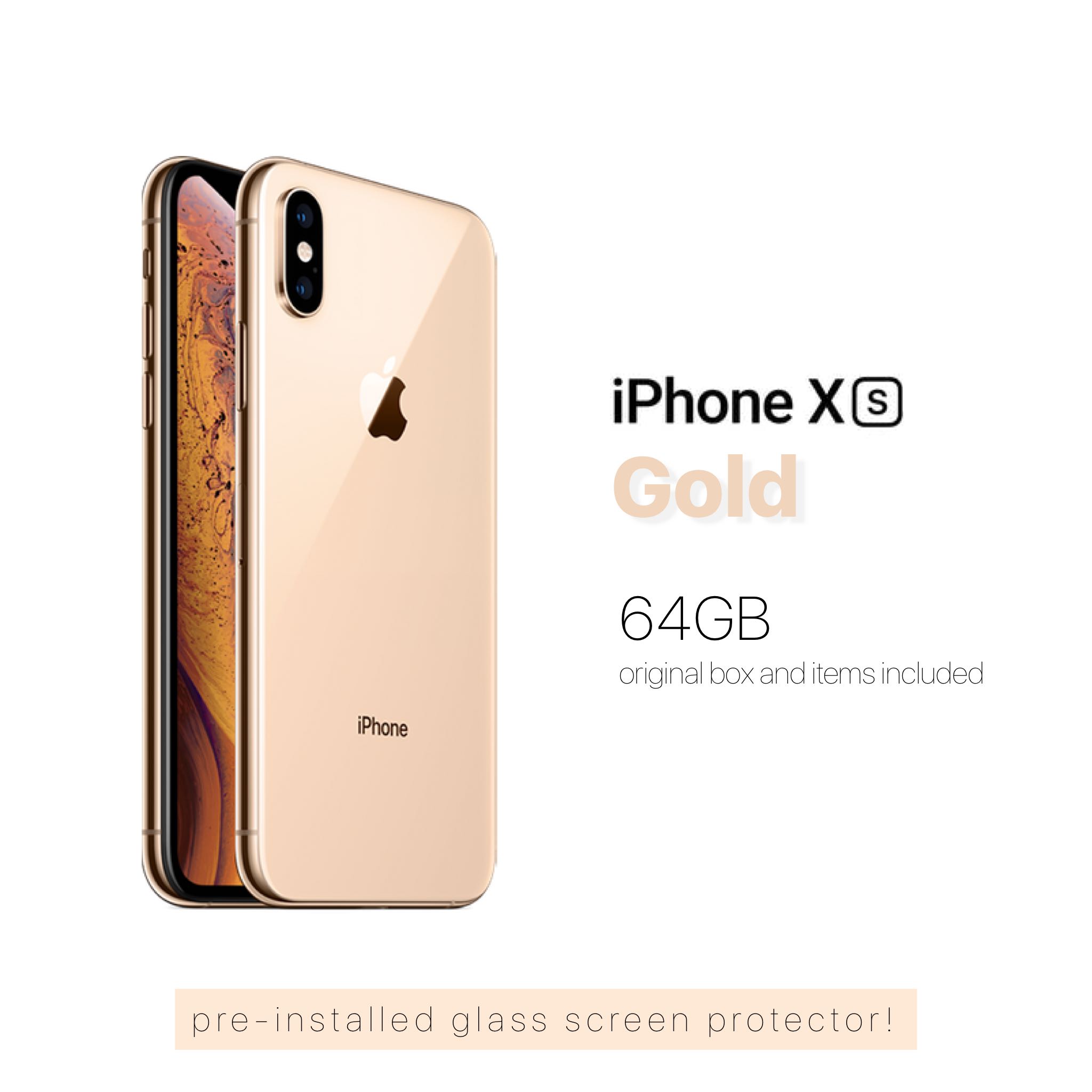 Iphone Xs 64gb Gold Colour Mobile Phones Gadgets Mobile Phones Iphone Iphone Others On Carousell
