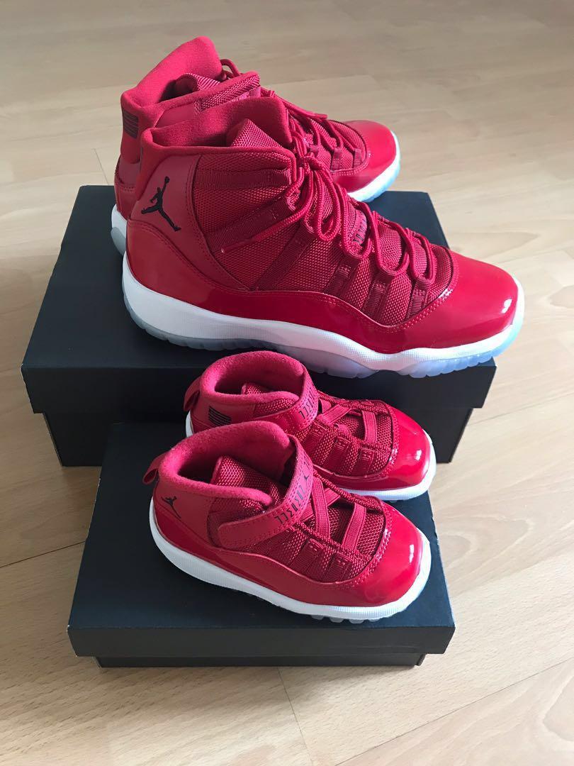 jordan 11 win like 96 toddler
