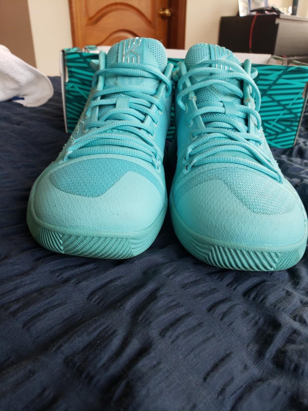 Kyrie 3 aqua mens clearance