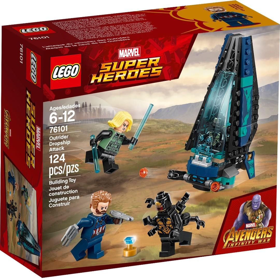 Lego Minifigures Black Widow Blond Hair Toys Games Bricks