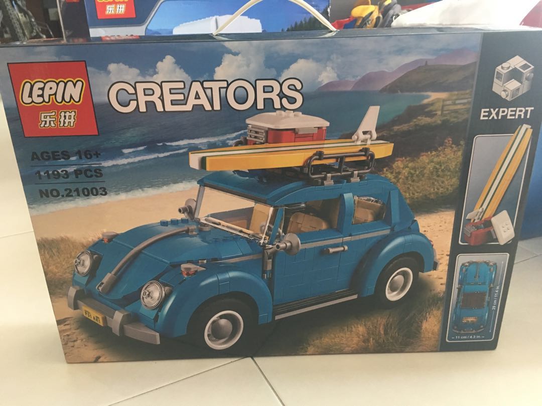 Lepin VW Beetle Hobbies Toys Toys Games on Carousell