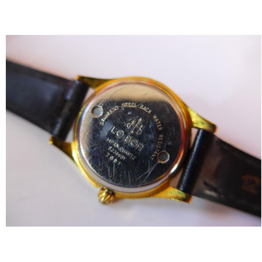 Lobor watch 18k hotsell gold plated