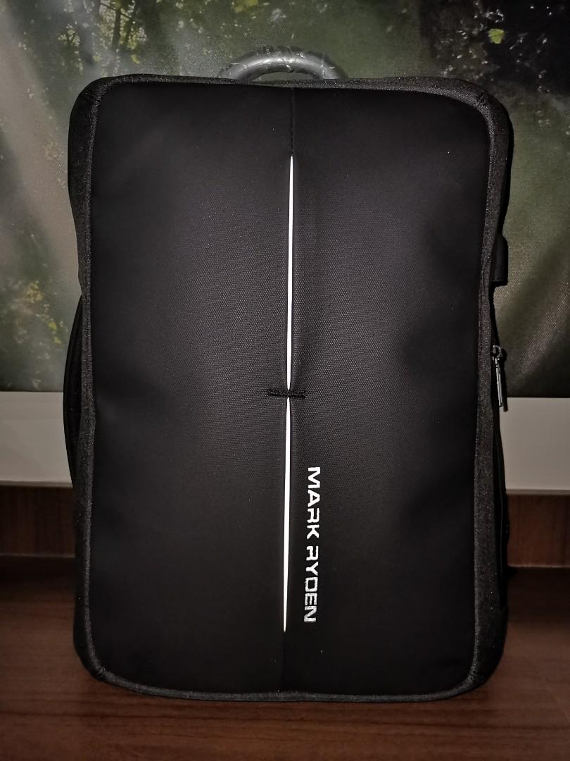 M.R LockMe II USB Charging Anti theft backpack Men s Fashion Bags Backpacks on Carousell