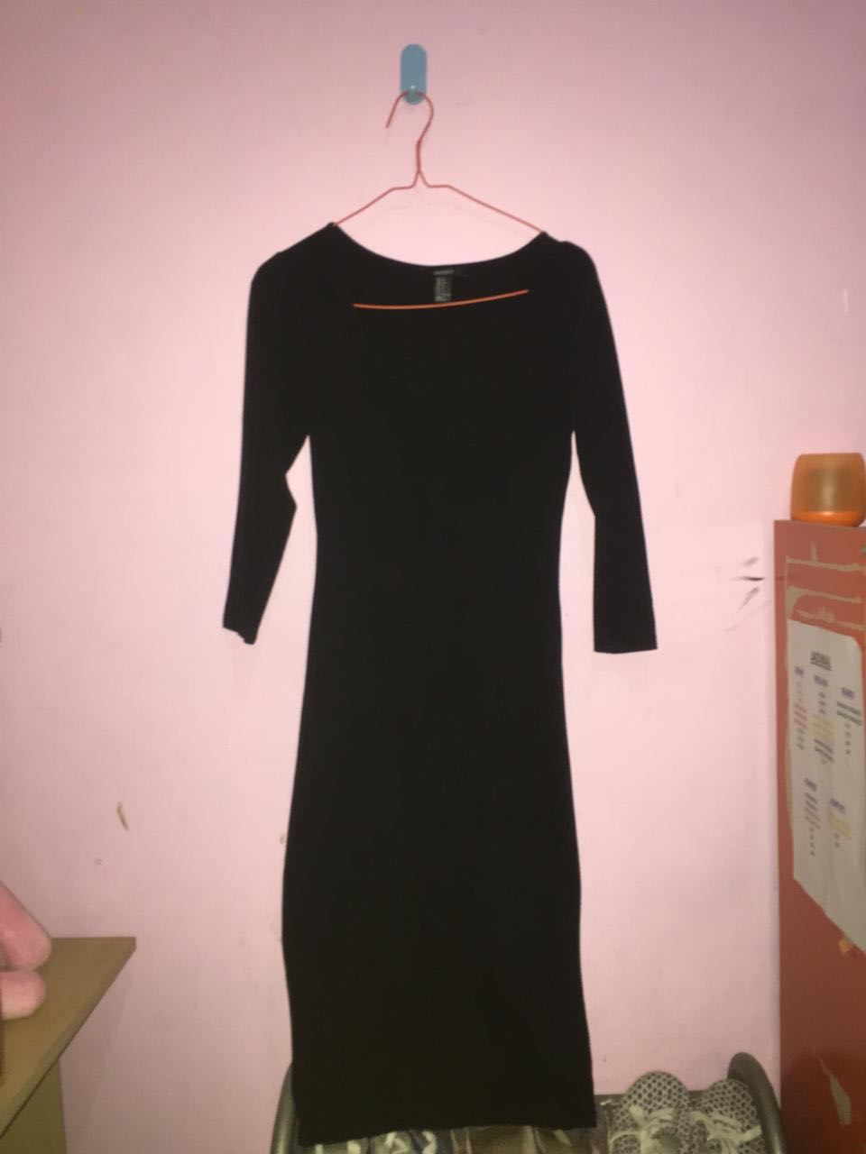 long dress fit body