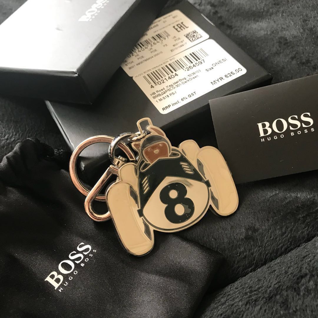 NEW Genuine Hugo Boss Keychain