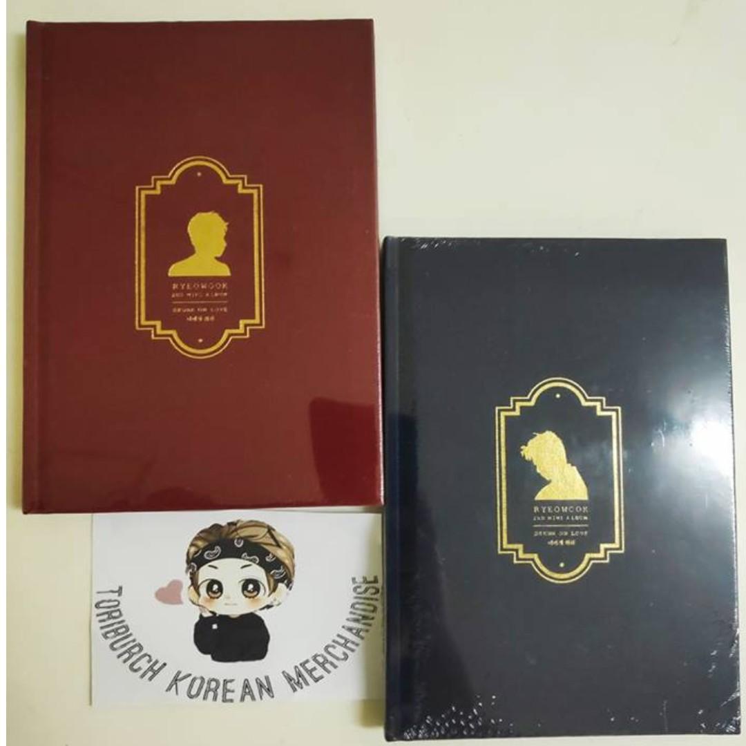 Onhand Super Junior Ryeo Wook Drunk On Love 2nd Mini Album Love Ver Ryeowook K Wave On Carousell