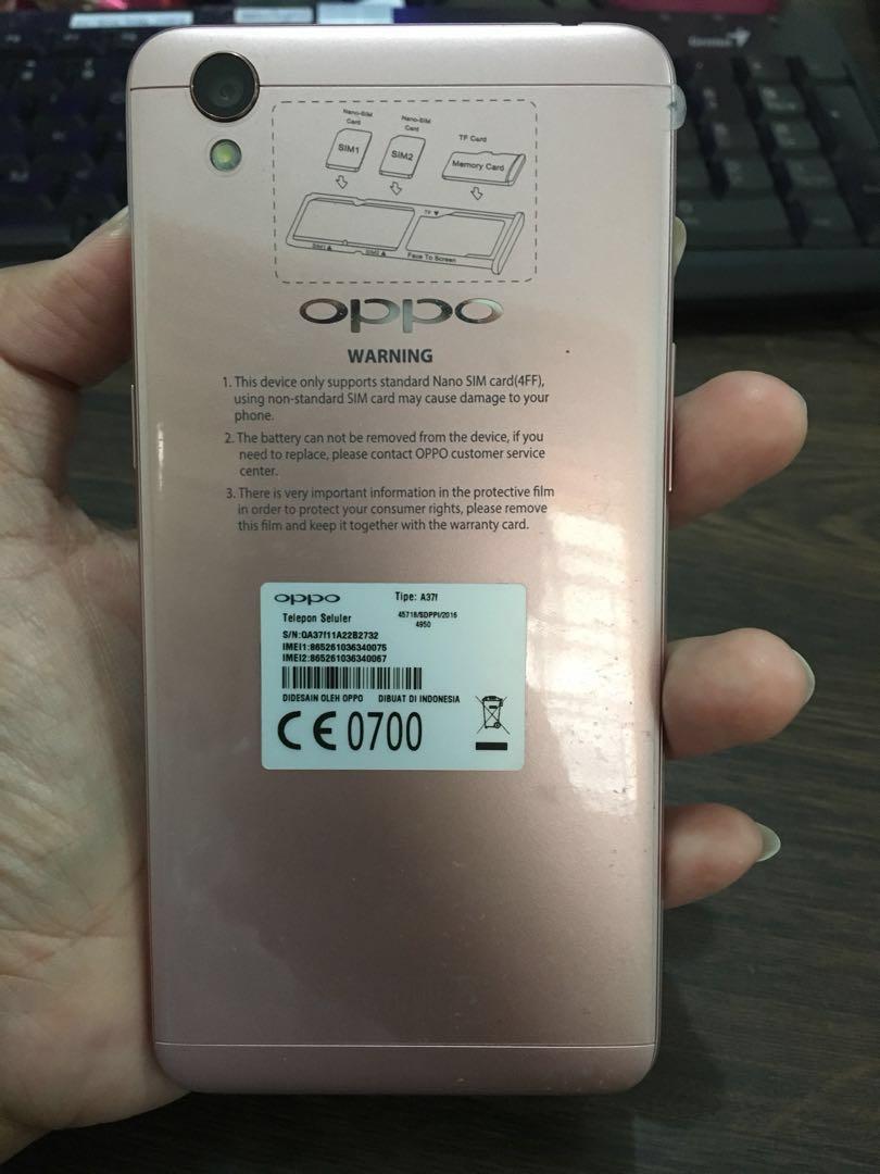 Oppo Tipe A371 Dengan