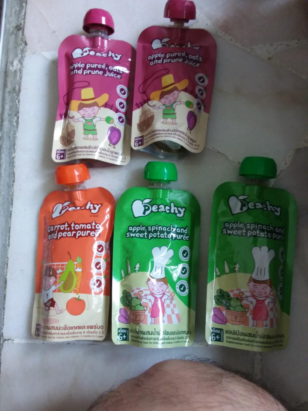 peachy baby food