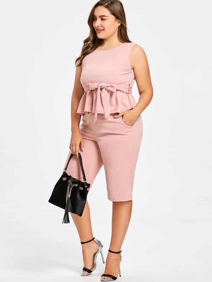 Plus Size Terno Top and Tokong (Category: Traditional & Ethnic wear) located in Taguig. Submitted by closetcompany (Listing ID 218682908, Image 2). Description: jd * Freesize that Fits Large to XL Frames * Bangkok Clothing * Cotton Fabric * Top : Round Neck / Sleeveless * Bottom : Tokong * Plain.