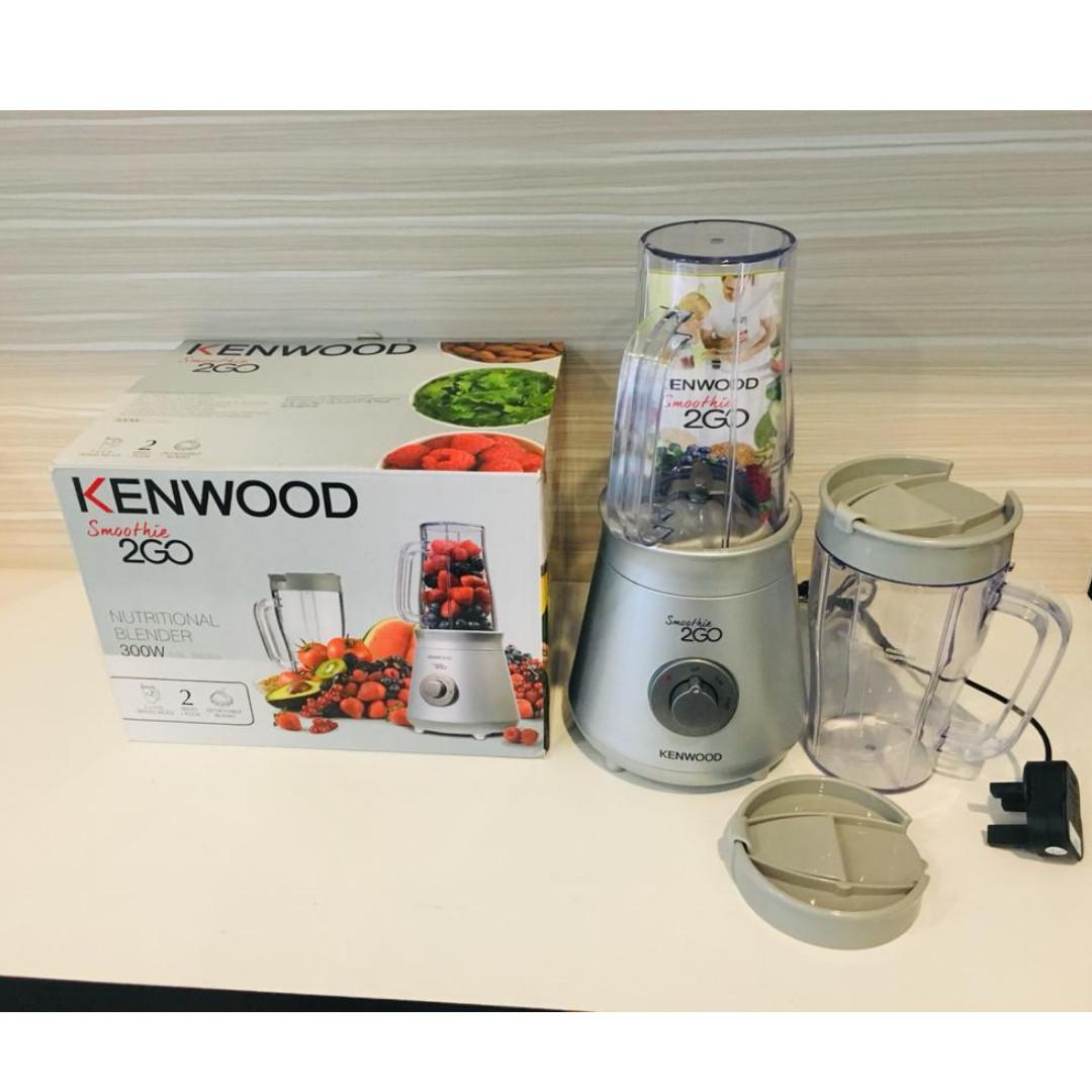 PRELOVED) Kenwood Smoothie Blender 2GO SB055, TV & Home Appliances, Kitchen  Appliances, Juicers, Blenders & Grinders on Carousell