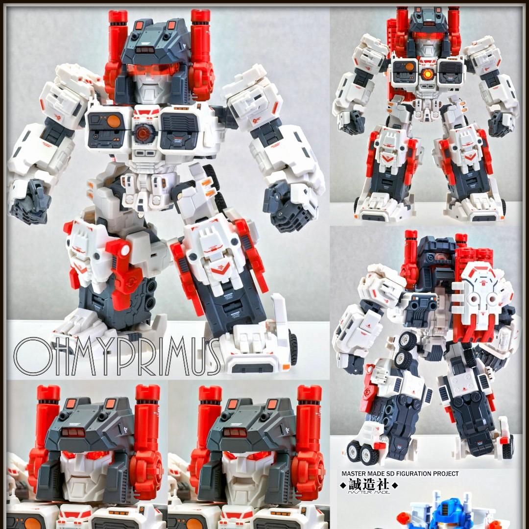 Details about   IN STOCK New Master Made SDT-01 With ST03 Chest Figure Titan Metroplex 