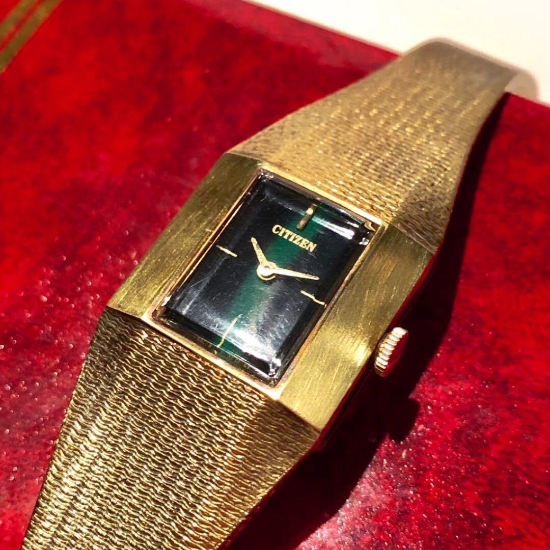 CITIZEN LADIES WATCH VINTAGE GOLD PLATED Women s Fashion
