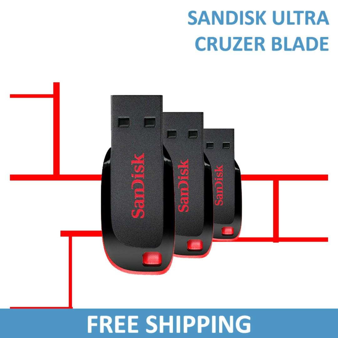 SanDisk Cruzer Blade USB 2.0 Flash Drive / USB / SDCZ50 / 8GB