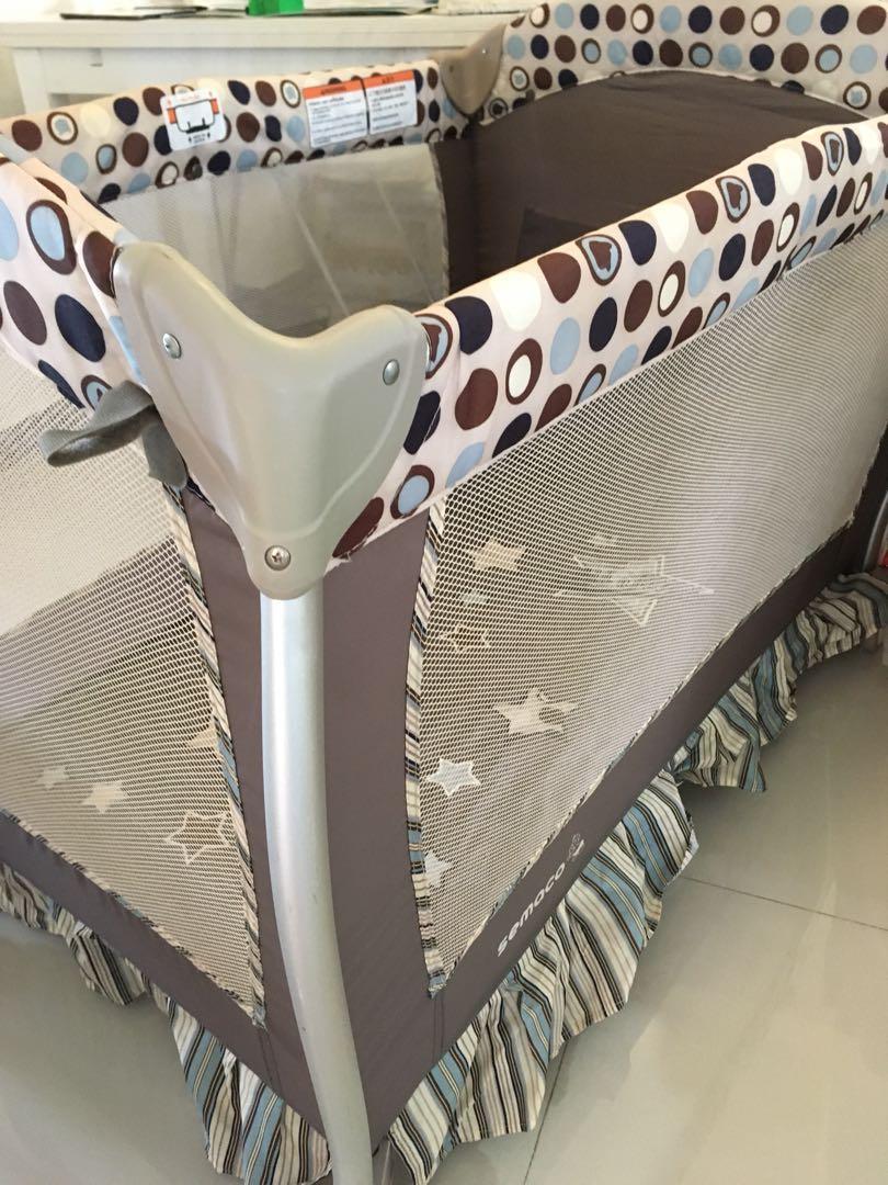 Semaco Baby Deluxe Playpen (full canopy) + extra madetomeasure