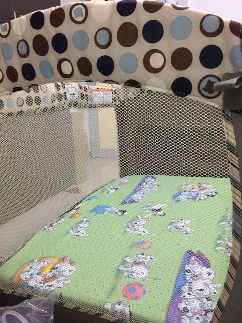 Semaco Baby Deluxe Playpen (full canopy) + extra madetomeasure