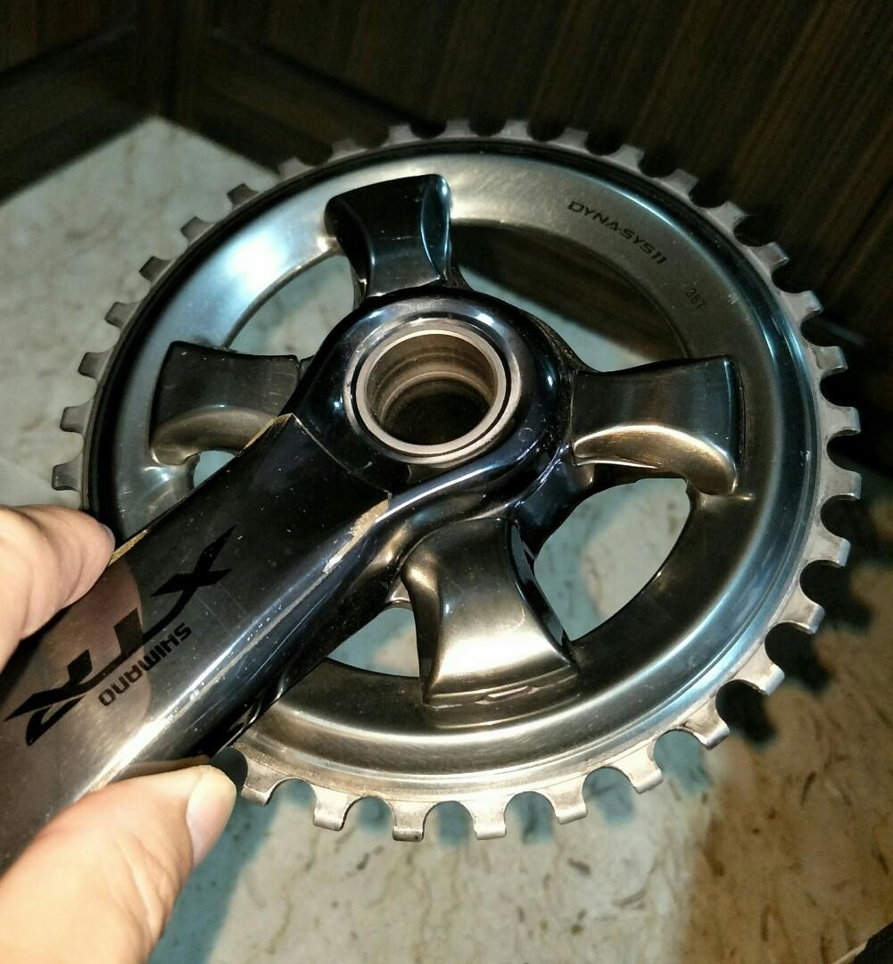 Xtr crankset top 1x11