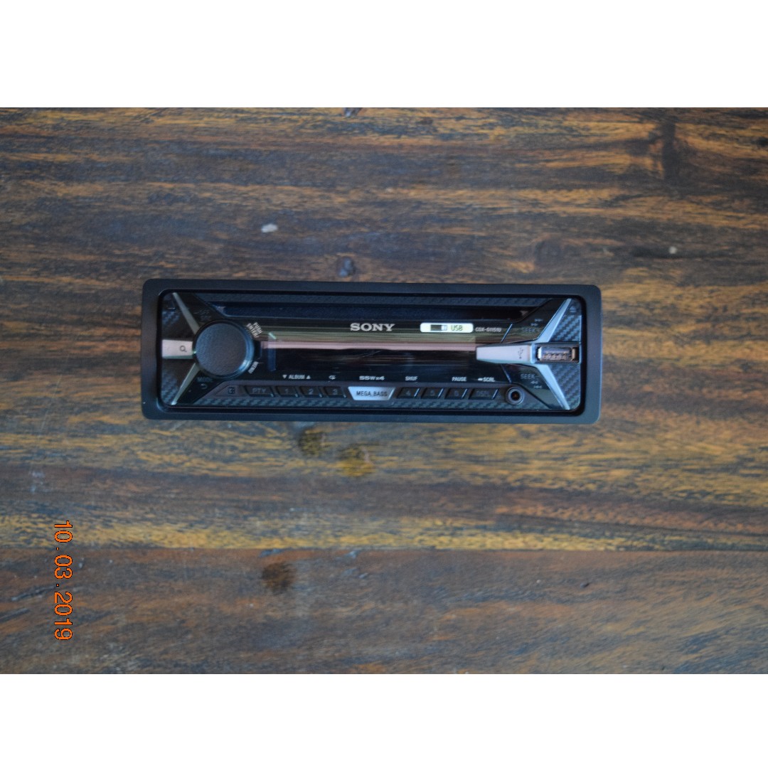 Sony CDXG1151U FM USB Car Digital Media Player, Auto Accessories on Carousell