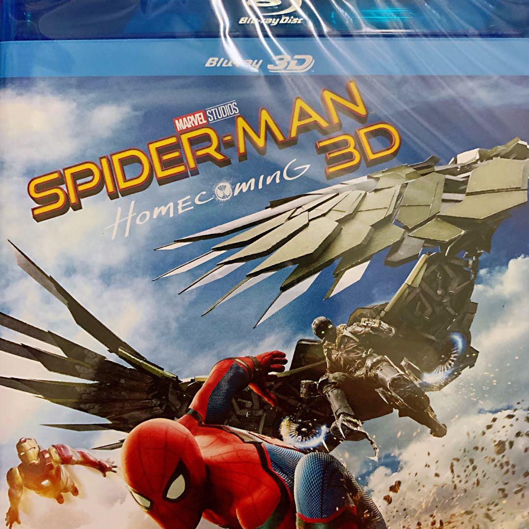 Spider Man Homecoming 3d Bluray Music Media Cds Dvds Other Media On Carousell