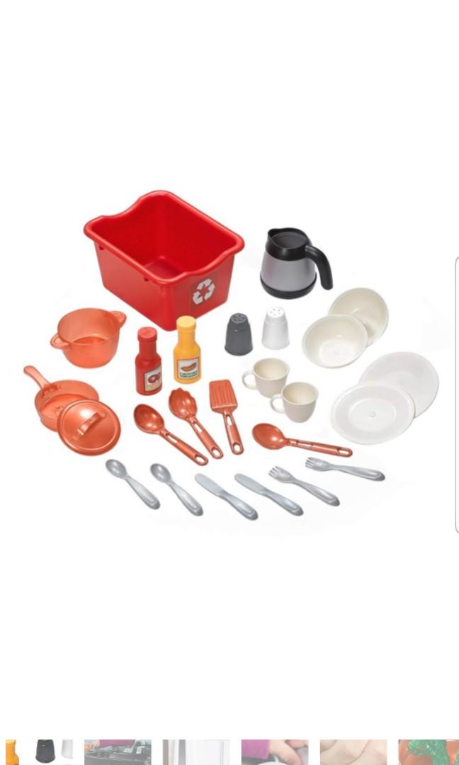 Step2 Best Chef's Toy Play Pretend Kitchen Playset with ...