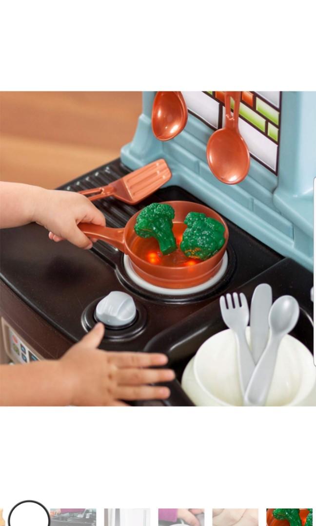 Step2 Best Chef's Toy Play Pretend Kitchen Playset with ...
