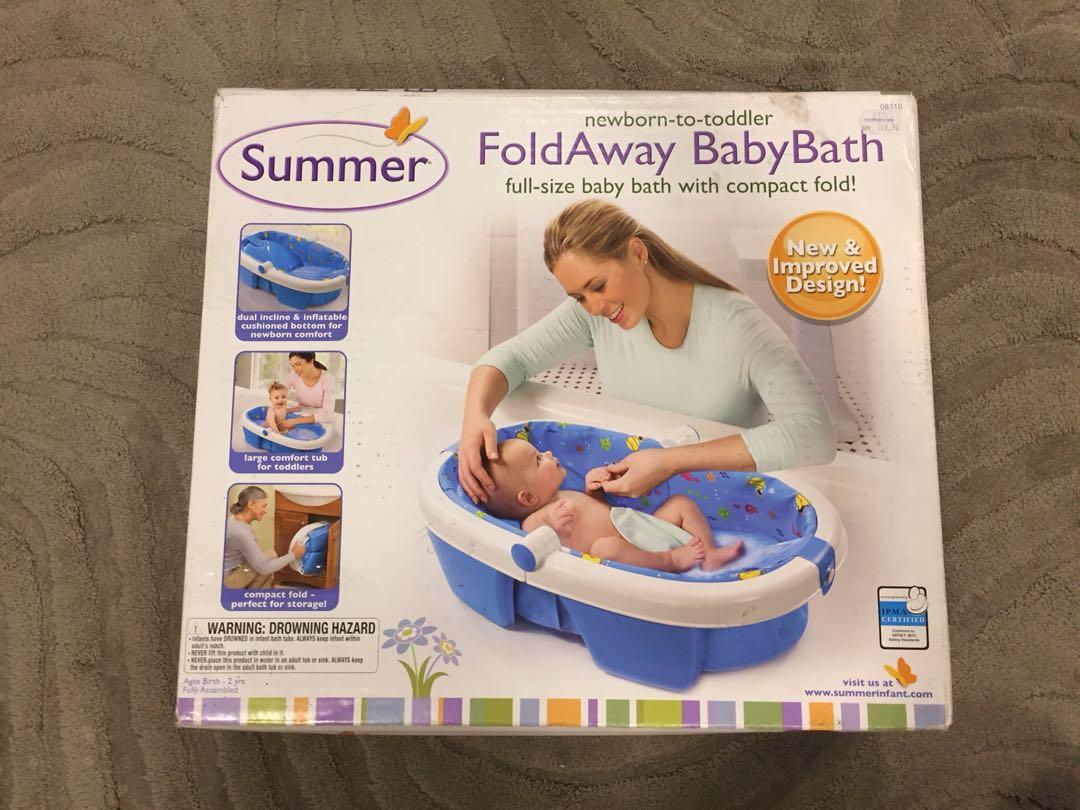 Summer Infant Foldaway Baby Bath Summer Infant Foldaway Baby