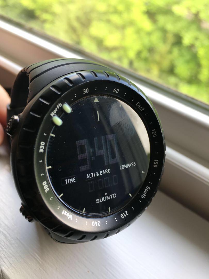 Suunto Core All Black Outdoor Watch, Mobile Phones  Gadgets, Wearables   Smart Watches on Carousell