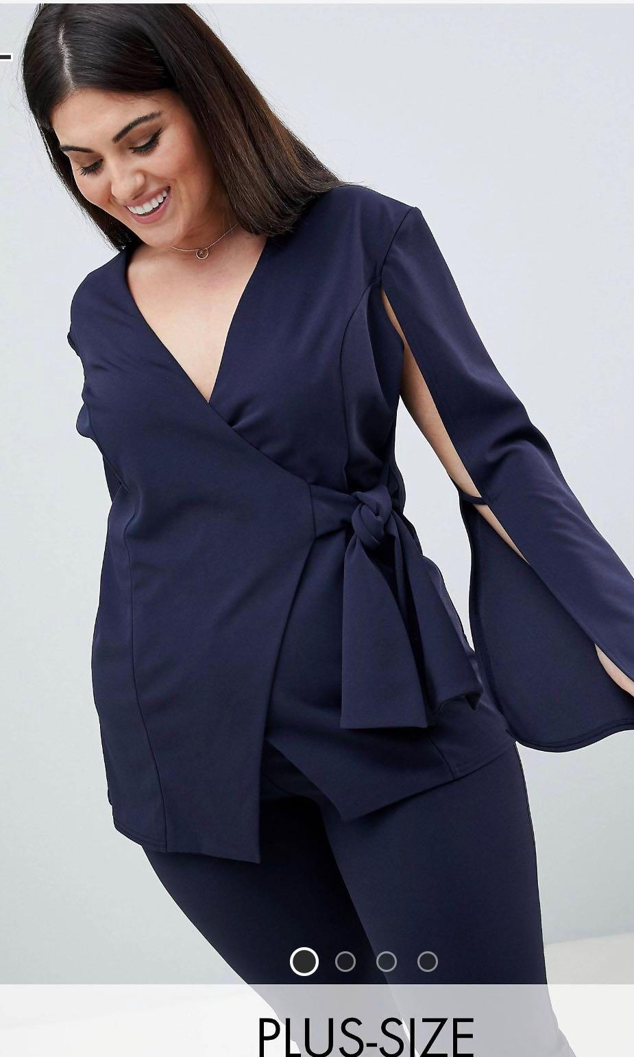 cape blazer plus size uk