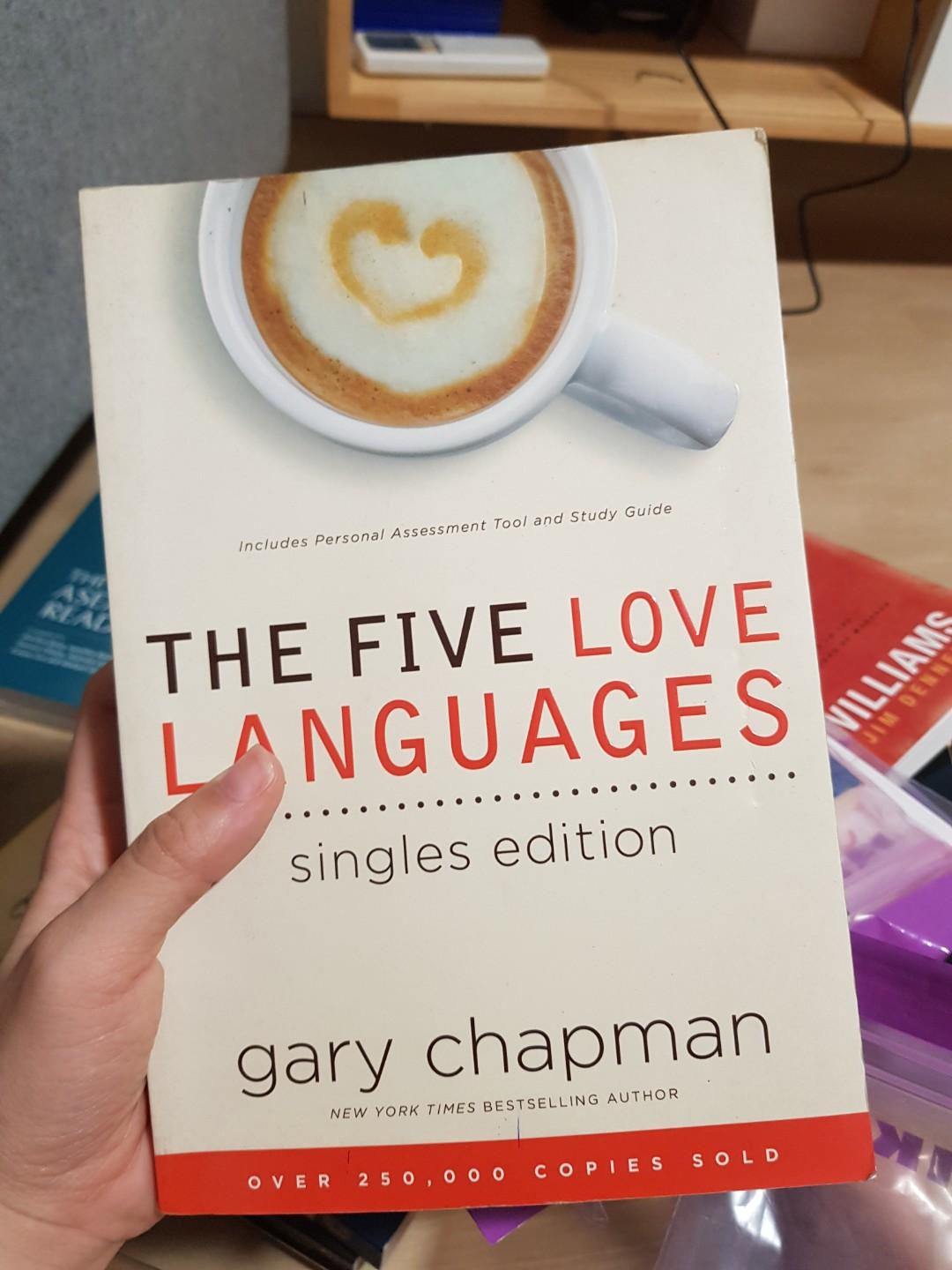 The Five Love Languages Singles Edition By Gary Chapman Books