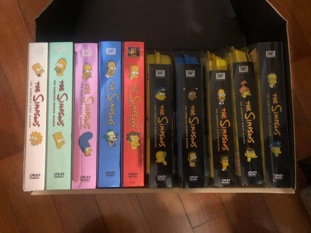The Simpsons Dvd Music Media Cds Dvds Other Media On Carousell