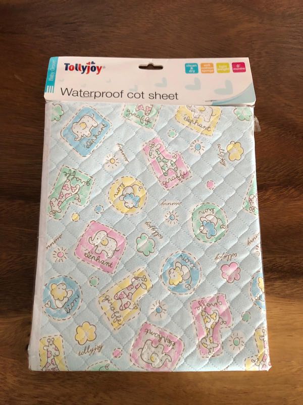 waterproof cot sheet