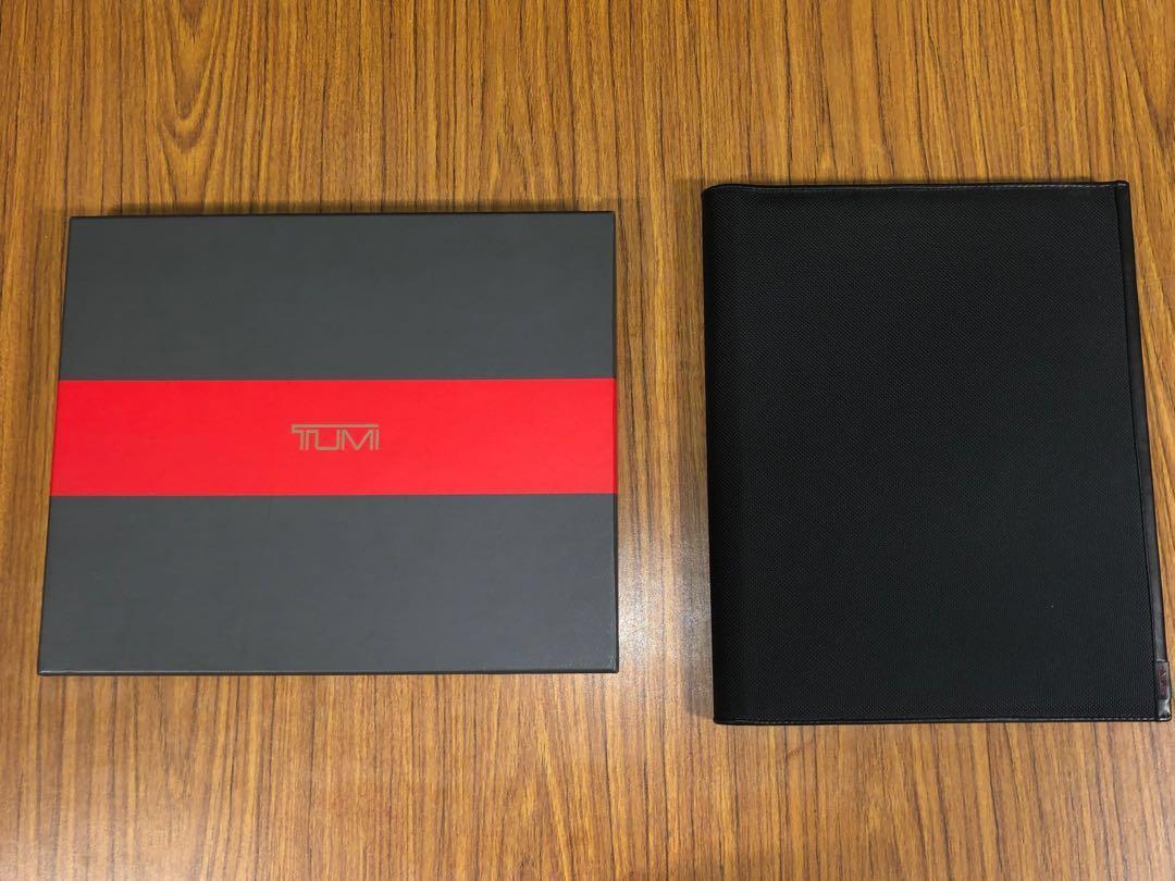 Tumi 019280D Alpha Letter Pad Black Nylon Leather Hobbies Toys