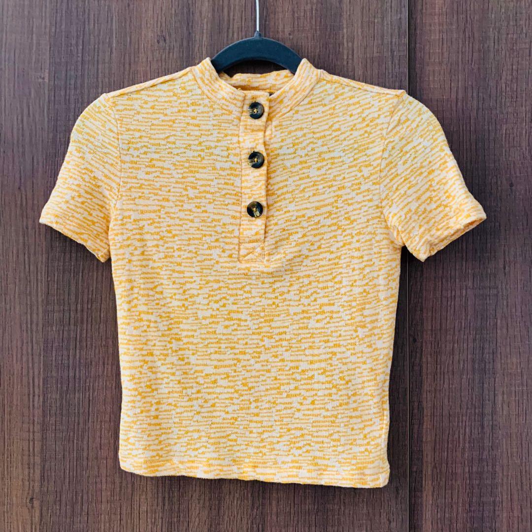 urban outfitters yellow top