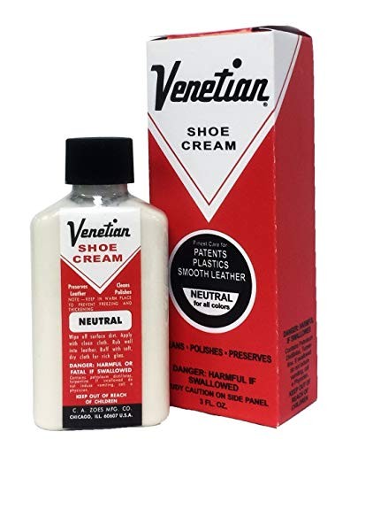 Venetian shoe cream shell cordovan hotsell