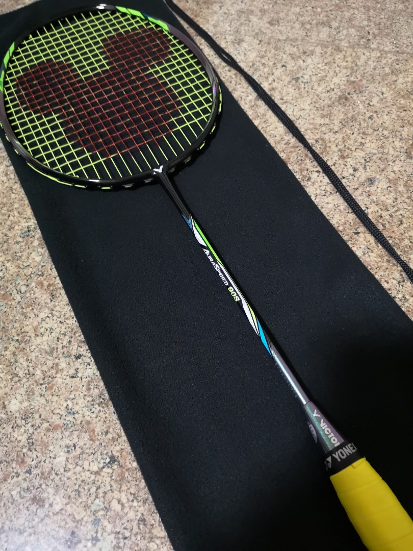 Victor Auraspeed 90s Badminton Racket Li Ning Yonex Sports Equipment Sports Games Racket Ball Sports On Carousell