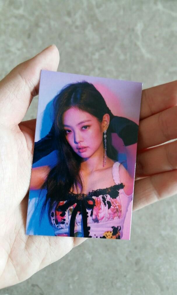 Wts Blackpink In Your Area Jennie Photocard Pc Entertainment K Wave On Carousell