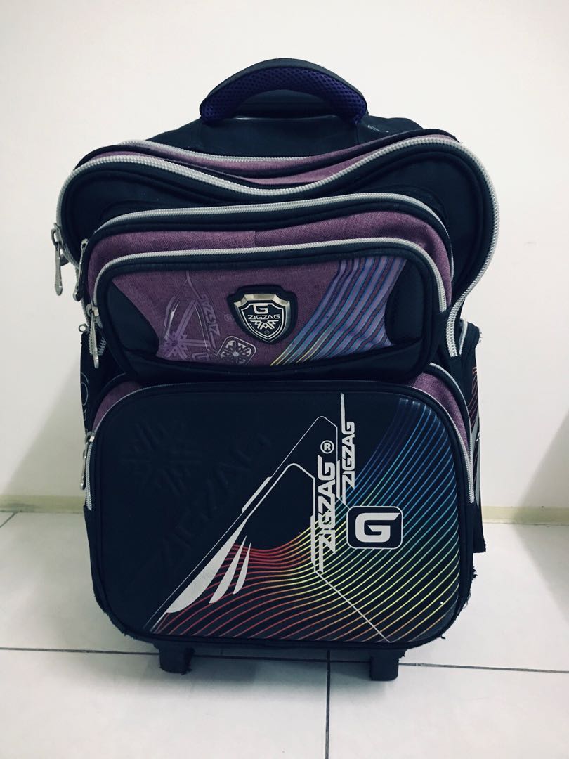 Zig Zag School Bag