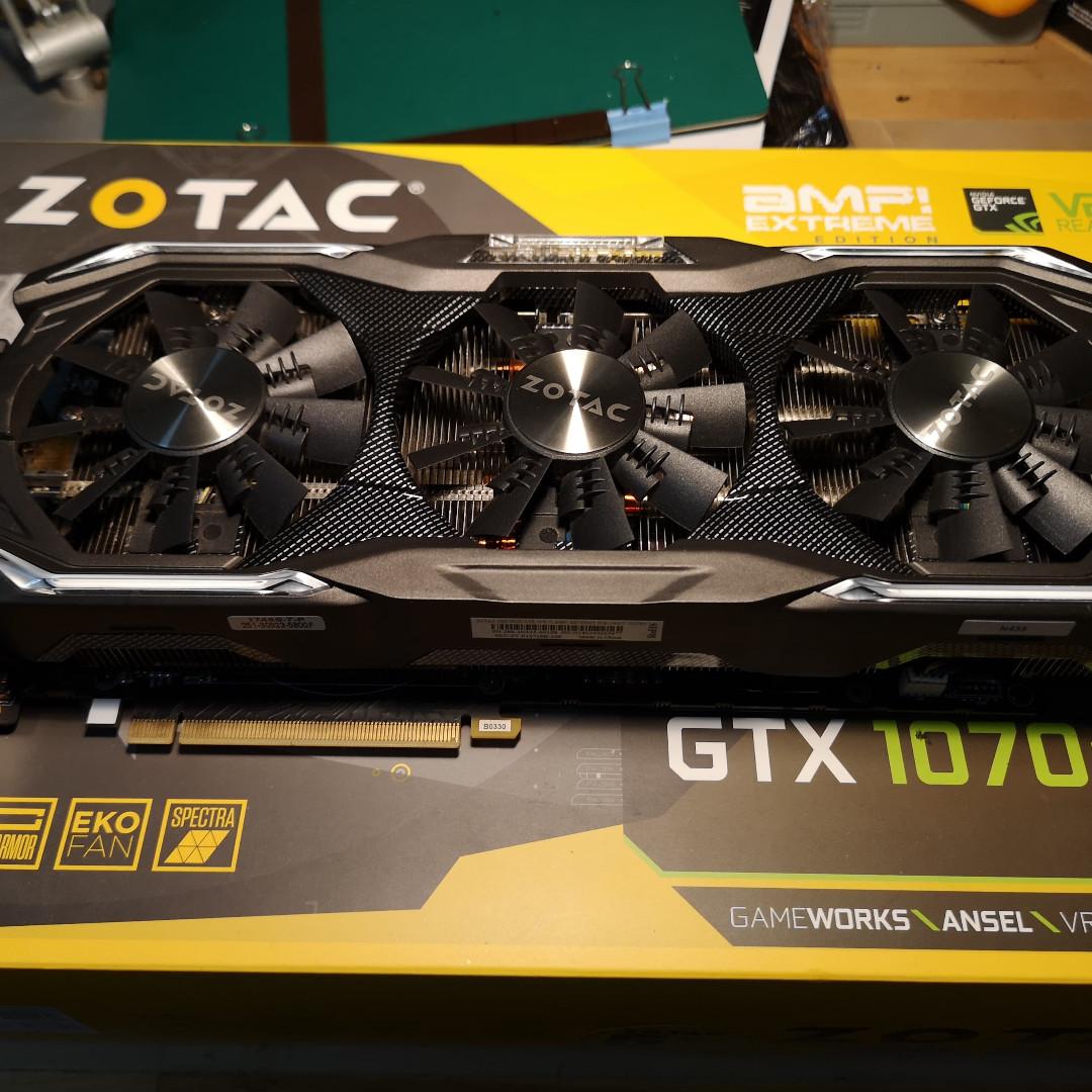 Gtx 1070ti amp clearance extreme