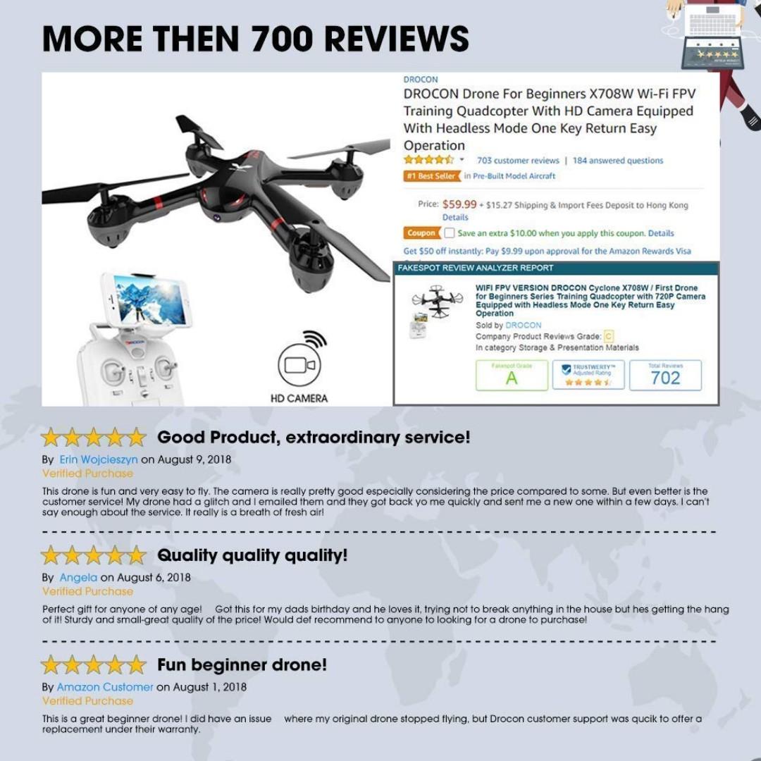 Drocon drone for beginners x708w cheap review
