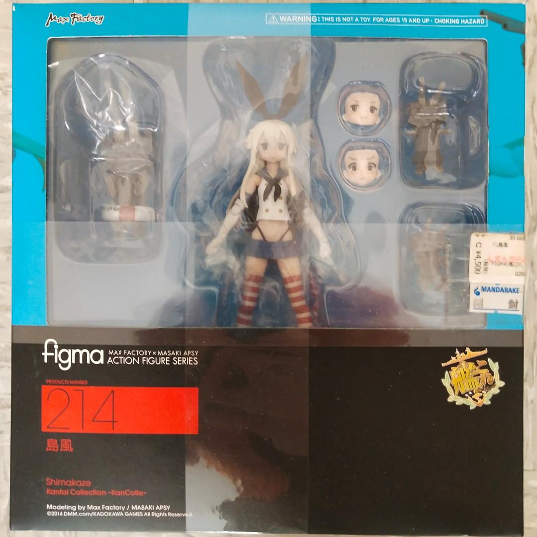 島風艦娘shimakaze 日版figma 214 黏土人figure Kantai Collection 艦隊收藏medicchu Kancolle 艦娘shimakaze 島風 玩具 遊戲類 玩具 Carousell