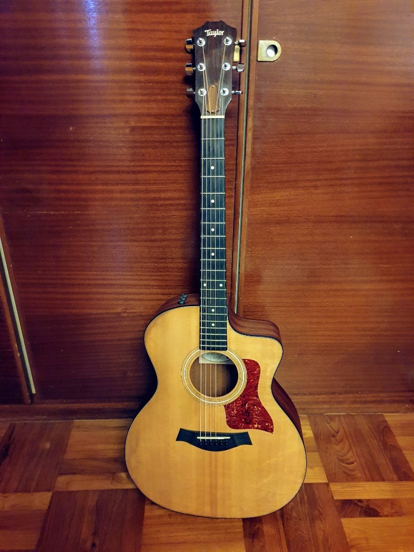 Acoustic electric Taylor guitar 114ce lovingly used