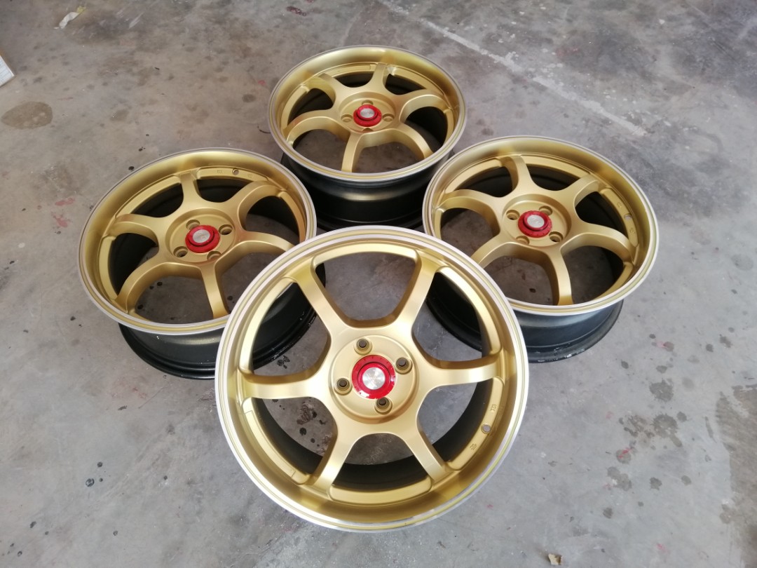 Advan racing rim, Auto Accessories on Carousell