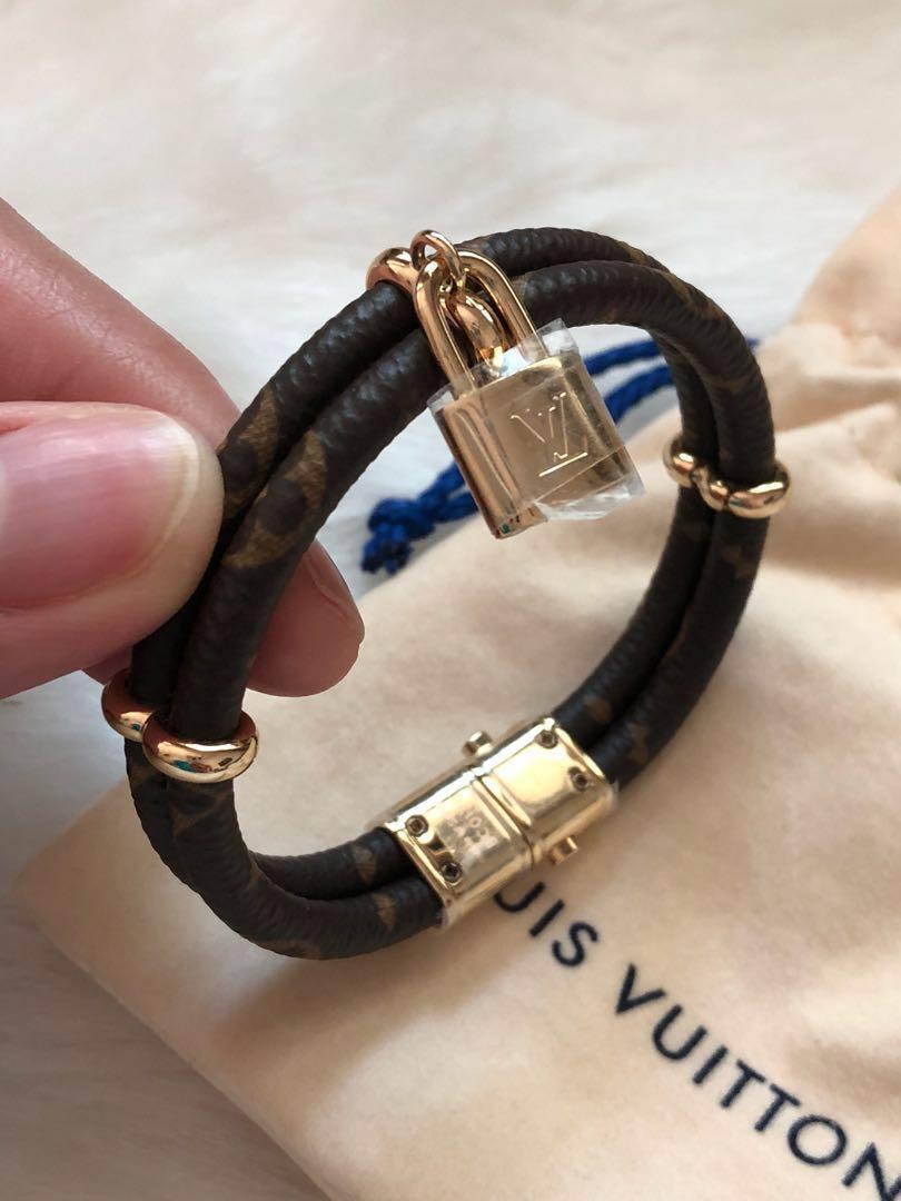 Keep It Twice Monogram Bracelet – Keeks Designer Handbags