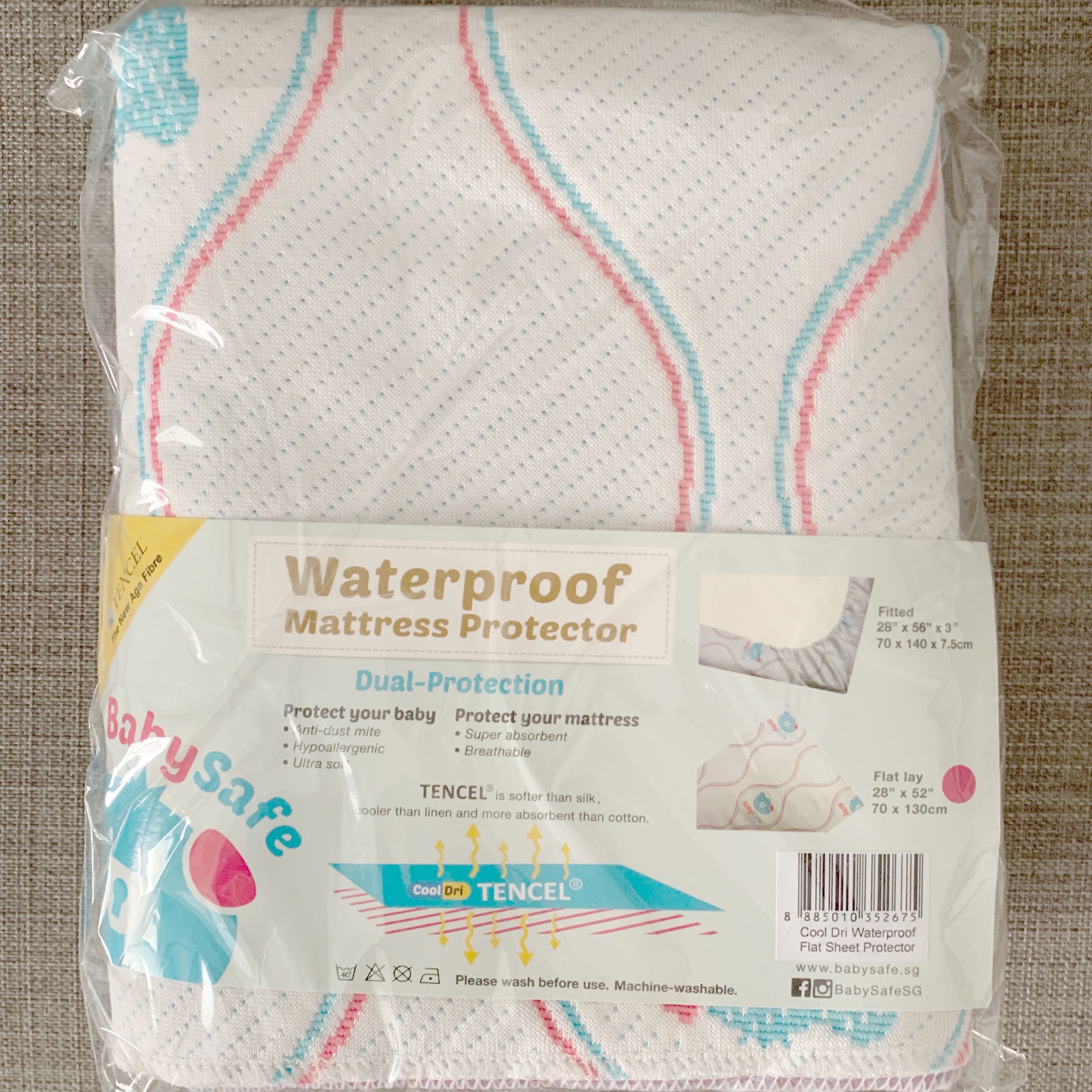 Babysafe mattress protector hot sale