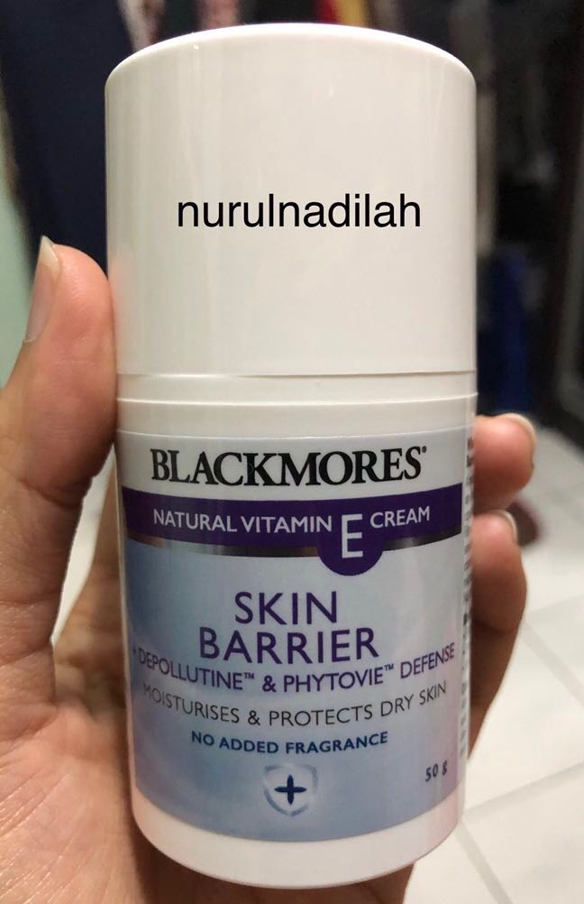 Blackmores Natural Vitamin E Cream (Skin Barrier), Health & Nutrition